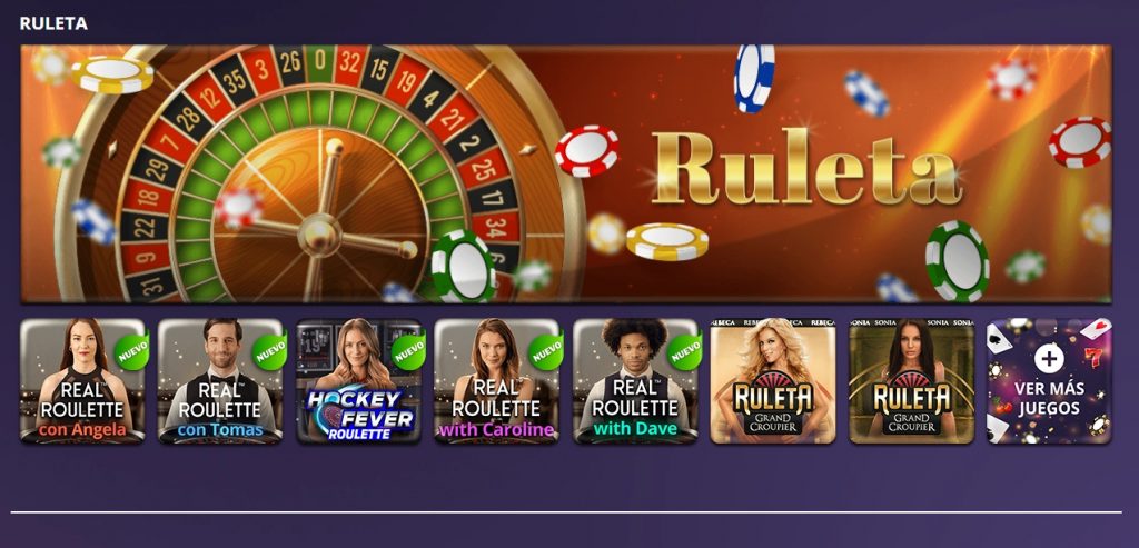 Ruleta en YoBingo 