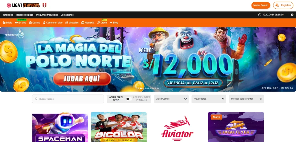 Página de juegos crash, Te Apuesto