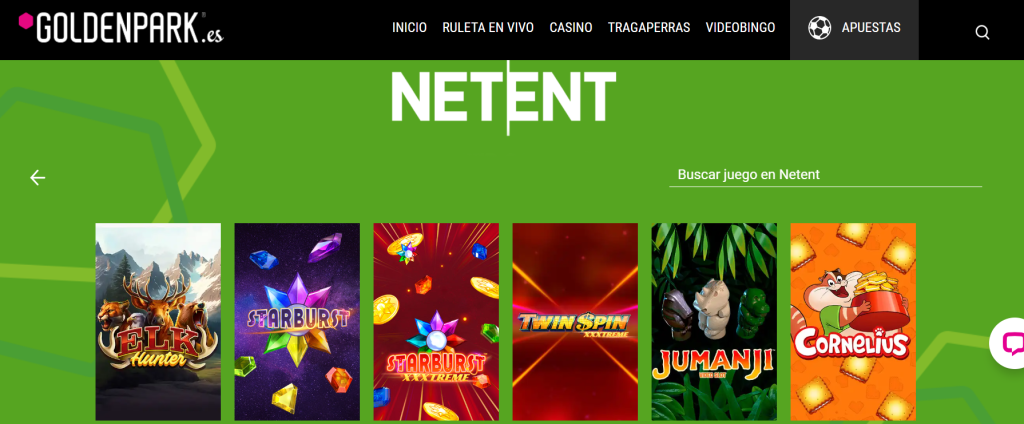 Juegos de NetEnt