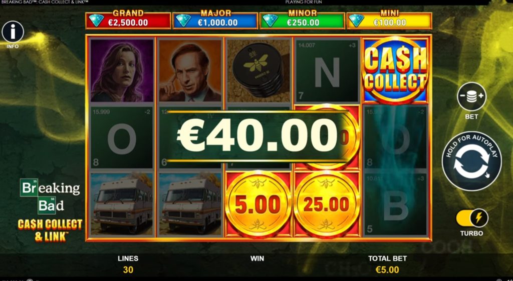 Slot Breaking Bad: Cash Collect & Link