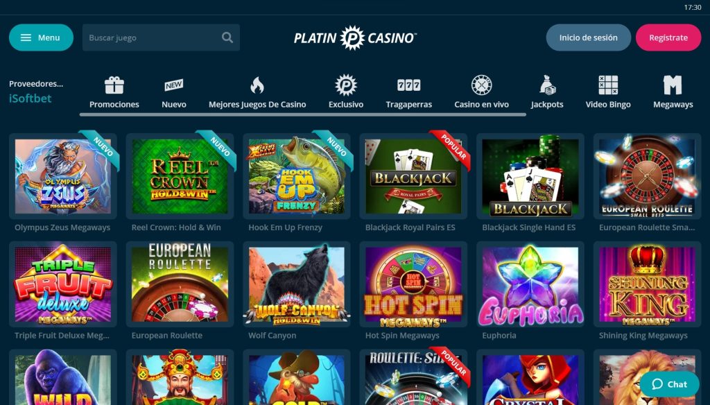 Platin Casino / iSoftbet