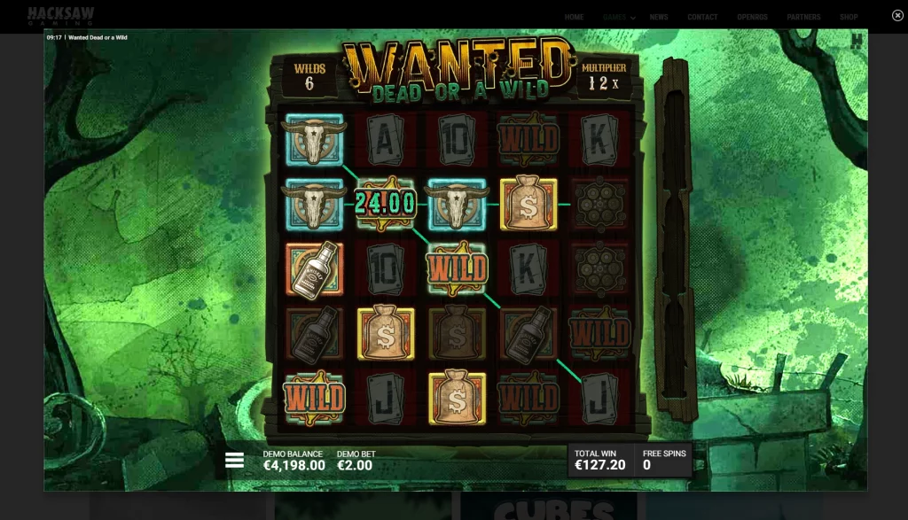 Hacksaw Gaming slots demo