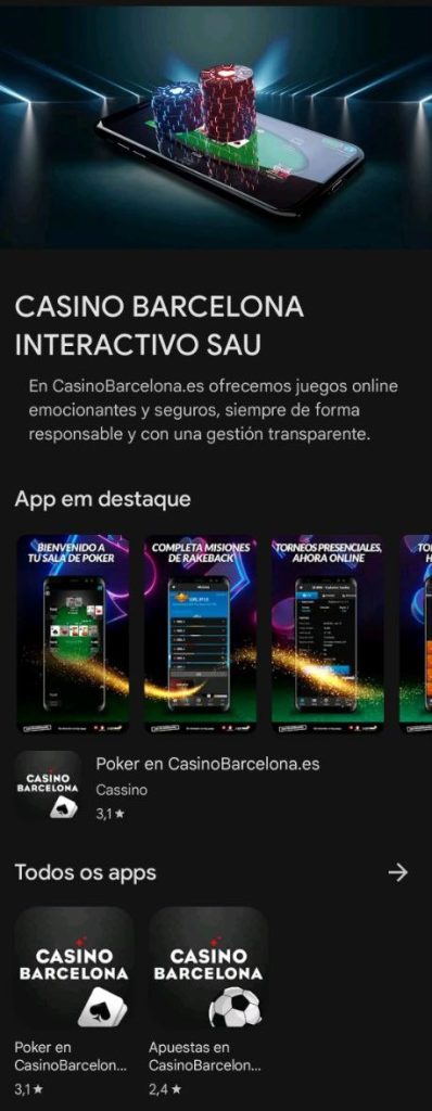 App Casino Barcelona en Google Play