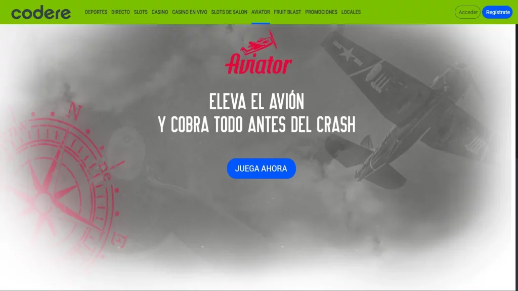 Aviator, Codere